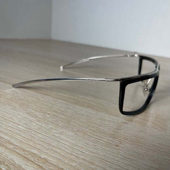 Gucci GG1761/S LS7 Sunglasses RARE! Frames Only Black Chrome 62-17-115 Italy - Picture 8 of 8